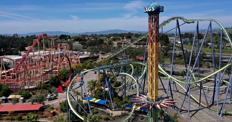 Thrilling Experiece on roaler coaster