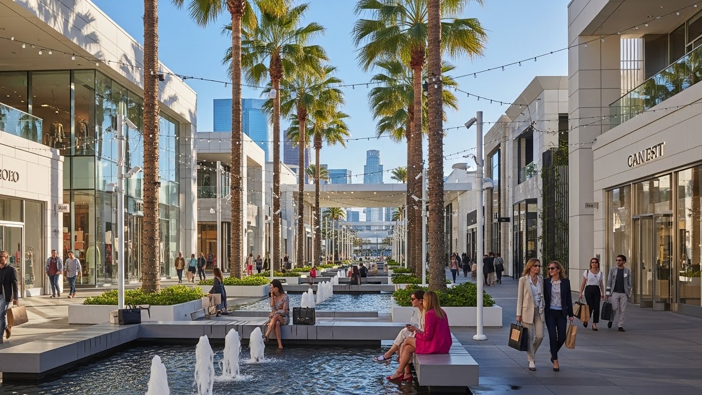best shopping malls in los angeles